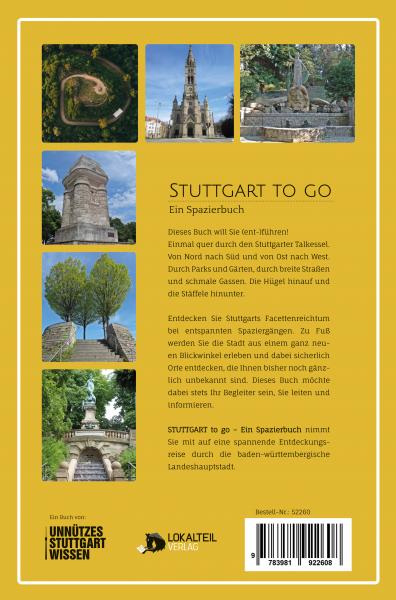 Stuttgart to go - Ein Spazierbuch